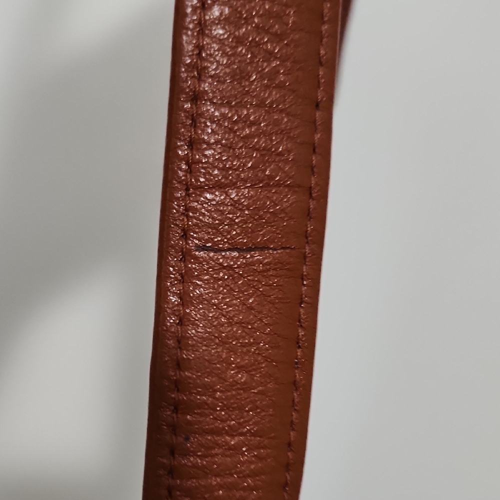 MCM Cognac Visetos Crossbody With Leather Interior - Vintage & Handmade - Picture 11 of 11
